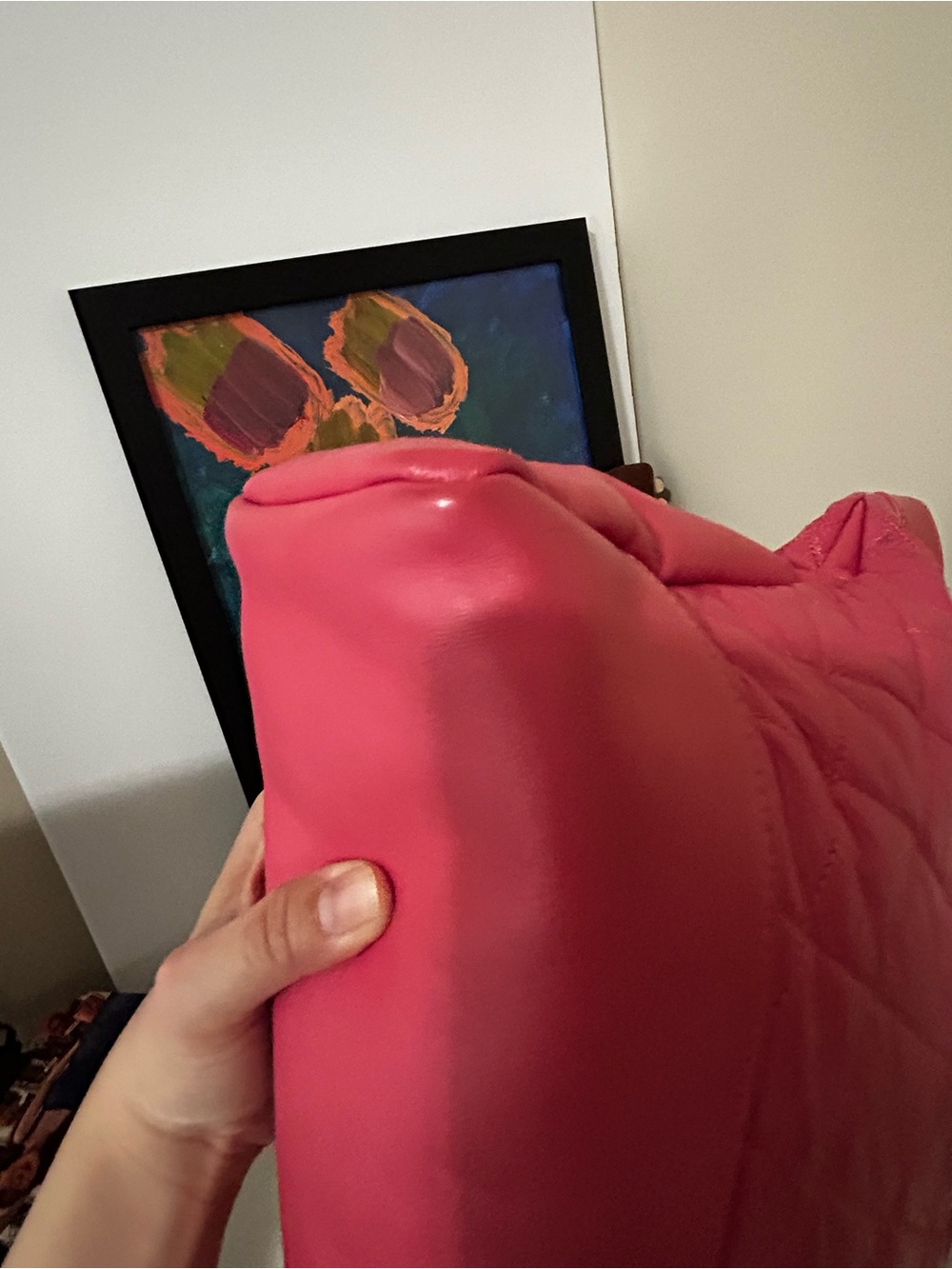 CHANEL Hot Pink Quilted Leather - Picture 13 of 16